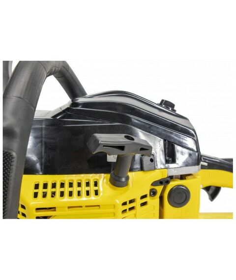 Бензопилы: Бензопила Eurolux GS-5218 3.8 л.с., шина 45 см, толщина звена 1.5 мм, шаг цепи 0.325", система гашения вибрации, тормоз цепи, автоматическая смазка цепи фотографии