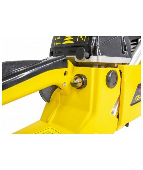 Бензопилы: Бензопила Eurolux GS-6220 4.2 л.с., шина 50.5 см, толщина звена 1.5 мм, шаг цепи 0.325", система гашения вибрации, тормоз цепи, автоматическая смазка цепи фотографии