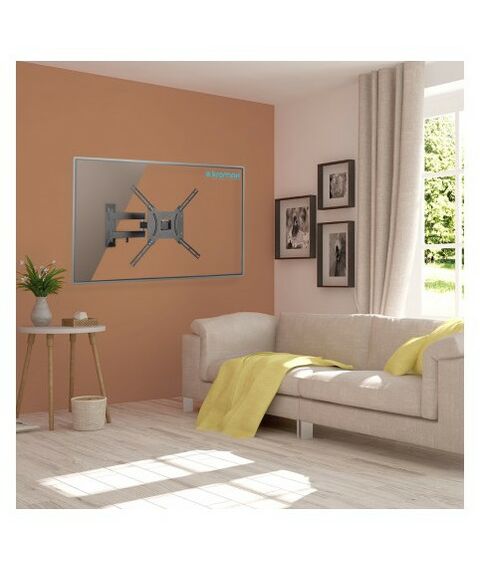 Крепеж для аудио-видео техники: Кронштейн для телевизора Kromax DIX-24 black [28014] фотографии