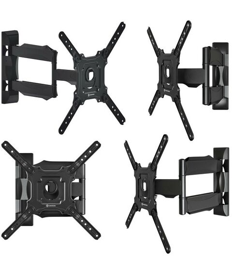 Крепеж для аудио-видео техники: Кронштейн ONKRON NP40 черный фотографии