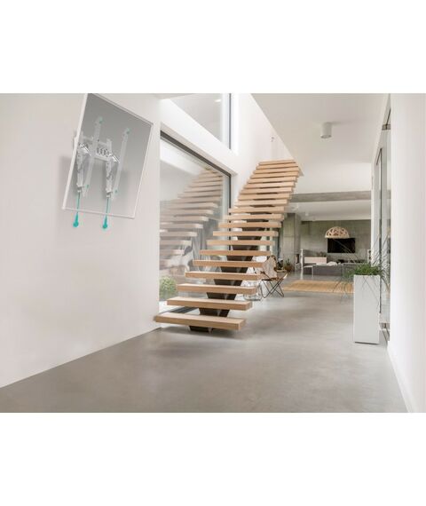 Крепеж для аудио-видео техники: Кронштейн ONKRON TM5 белый фотографии