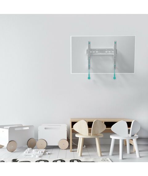 Крепеж для аудио-видео техники: Кронштейн ONKRON TM5 белый фотографии