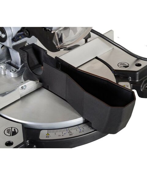 Торцовочные пилы: Торцовочная пила Вихрь ПТ-210К 1500 Вт, 5000 об/мин, диск 210 мм, режим настольной циркулярной пилы фотографии