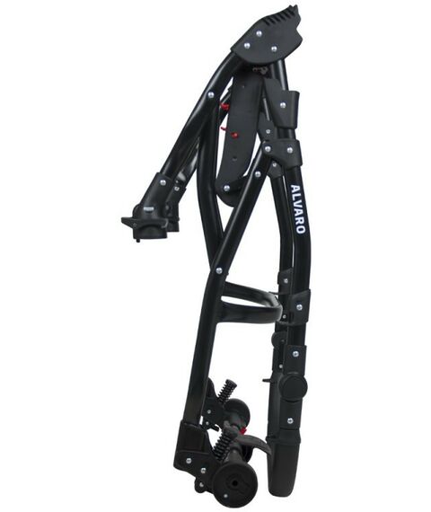 Коляски детские: Коляска 2в1 Alis ALVARO Al 04 т.серый+св.серый+белая кожа фотографии