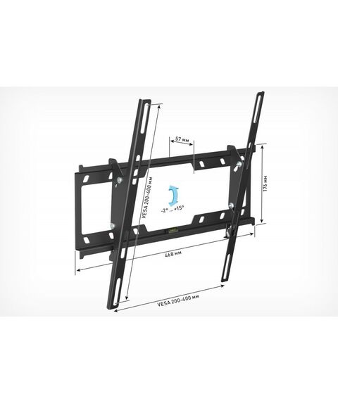 Крепеж для аудио-видео техники: Кронштейн Holder Basic Line LCD-T4624-B фотографии