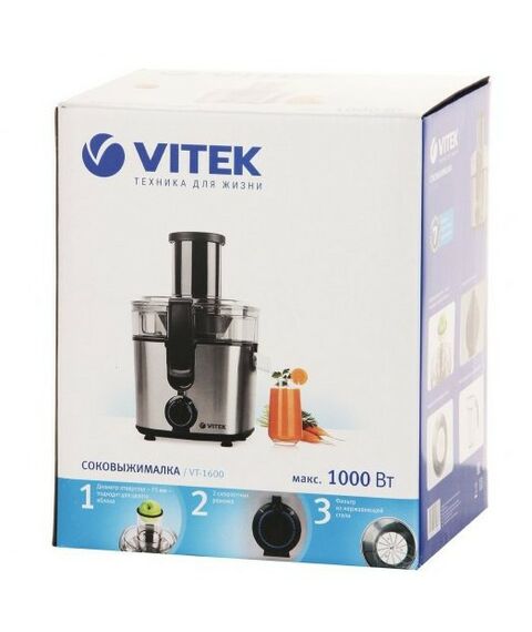 Соковыжималки: Соковыжималка Vitek VT-1600 фотографии