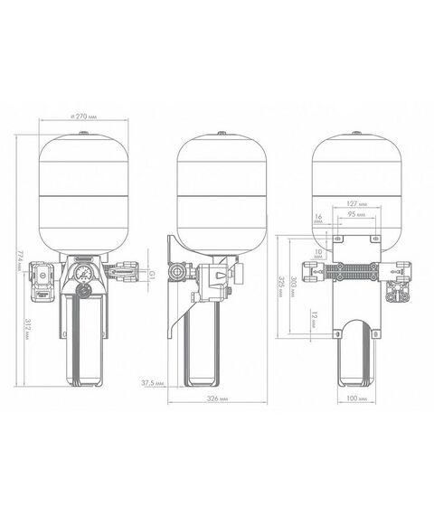 Насосы и насосные станции: Система автоматики Джилекс КРАБ-Т 24 [8701] фотографии