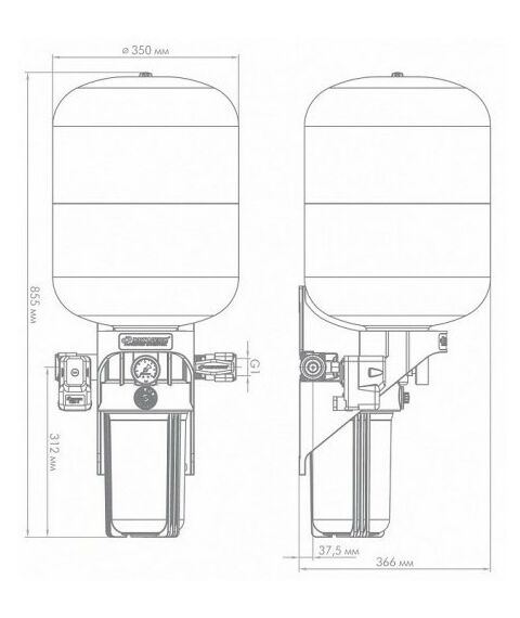 Насосы и насосные станции: Решение автоматизации-комплексное Джилекс Краб 50 (замена на 8702) [9030] фотографии