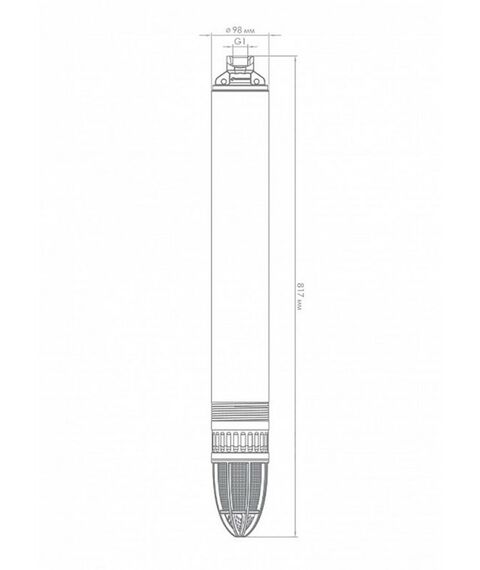 Насосы и насосные станции: Насос погружной скважинный Джилекс Водомет ПРОФ 40/75 [1060/4075] фотографии