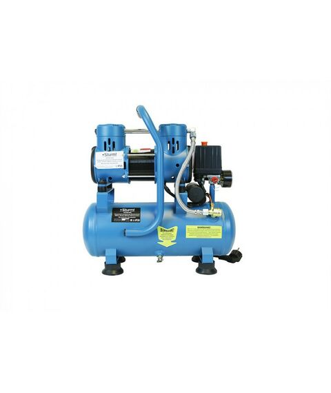 Компрессоры: Компрессор безмасляный Sturm! AC93210OL 900Вт, 10л, 2750 об/мин, 180 л/мин, 8 бар, бесшумный фотографии