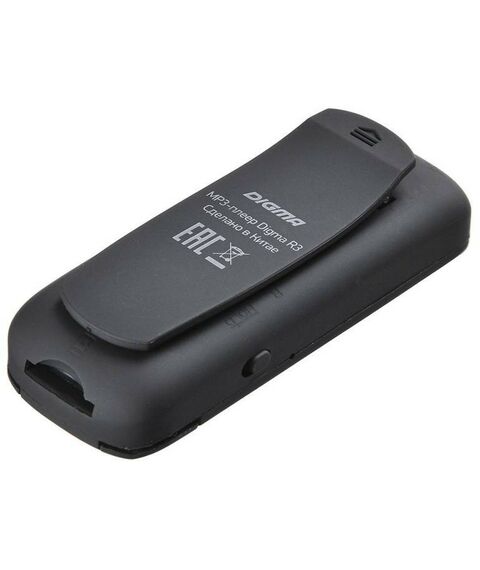 MP3-плееры: Проигрыватель Digma R3-8GB Black MP3  Player, FM Tuner, 8Gb, MicroSD, LCD 0.8", диктофон, USB, Li-Pol фотографии
