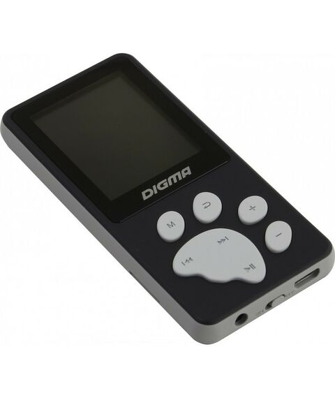 MP3-плееры: Проигрыватель Digma S4 MP3 Player, FM Tuner, 8Gb, MicroSD, LCD 1.8", диктофон, USB, Li-Pol [S4BG-Black-Grey] фотографии