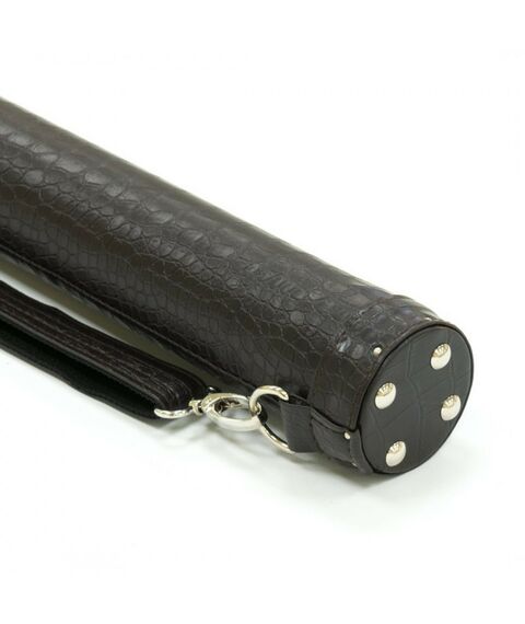 Чехлы для бильярдных киев: Тубус для кия  Action 1/1 пирамида, 85 см, коричневый/кроко фотографии