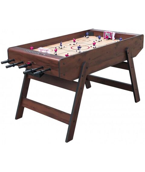 Настольный хоккей: Хоккей  Легенда 17 141.5 x 72.4 x 81 см, коричневый фотографии