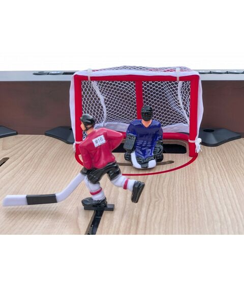 Настольный хоккей: Хоккей  Легенда 17 141.5 x 72.4 x 81 см, коричневый фотографии