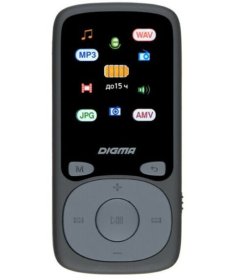 MP3-плееры: Проигрыватель Digma B4 MP3 Player, FM Tuner, 8Gb, MicroSD, LCD 1.8", диктофон, USB, Li-Pol [B4BK-Black] фотографии
