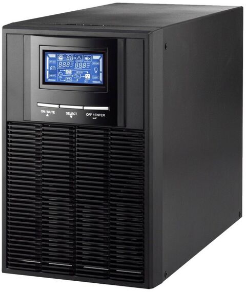 Источники бесперебойного питания: Источник бесперебойного питания Gigalink GL-UPS-OL01TL-1-1/12A On-Line, Tower, 1 фаза 1000ВА/800Вт, 12В, ток заряда 12А, без батарей (внешние) фотографии