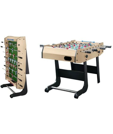 Настольный футбол: Настольный футбол кикер JX-Sports Maccabi Mini 121x61x81, светлый, складной фотографии