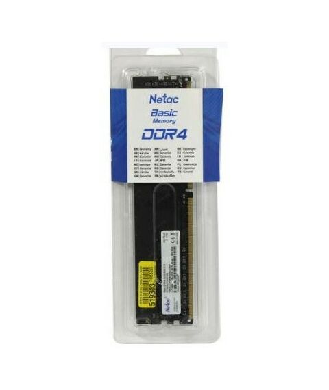 Оперативная память: Оперативная память Netac 8Gb Basic DDR4 [NTBSD4P32SP-08] фотографии