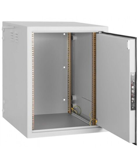 Шкафы и стойки: Настенный антивандальный шкаф TLK TWS-126065-M-GY 19", 12U, Ш600хВ614хГ650мм, серый фотографии