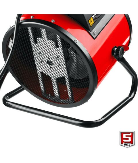 Тепловые пушки: Электрическая тепловая пушка Зубр ТПК-5Р 5 кВт, МКН фотографии