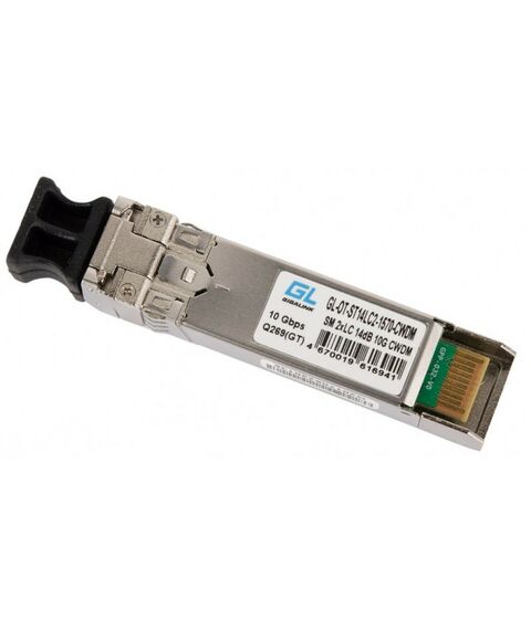 Медиаконвертеры и модули: Модуль Gigalink GL-OT-ST14LC2-1590-CWDM SFP+ CWDM, 10Гбит/c, два волокна, SM, 2xLC, 1590нм, 14dB фотографии