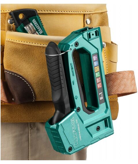 Степлеры: Универсальный алюминиевый степлер 6-в-1 KRAFTOOL Universal-HD 53(6-14мм)/140(8-14мм)/13/ 53F/300/500 [3188] фотографии