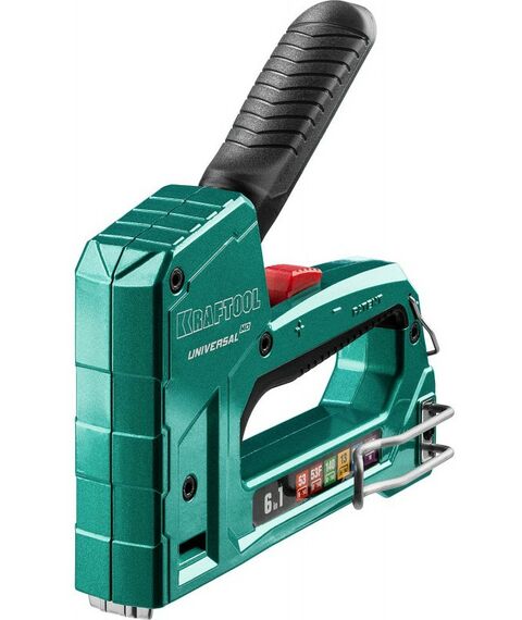 Степлеры: Универсальный алюминиевый степлер 6-в-1 KRAFTOOL Universal-HD 53(6-14мм)/140(8-14мм)/13/ 53F/300/500 [3188] фотографии