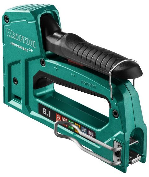 Степлеры: Универсальный алюминиевый степлер 6-в-1 KRAFTOOL Universal-HD 53(6-14мм)/140(8-14мм)/13/ 53F/300/500 [3188] фотографии