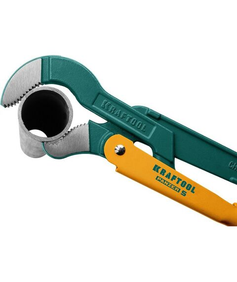 Столярно-слесарный инструмент: Ключ трубный KRAFTOOL PANZER-S №3 изогнутые губки [2733-20_z02] фотографии