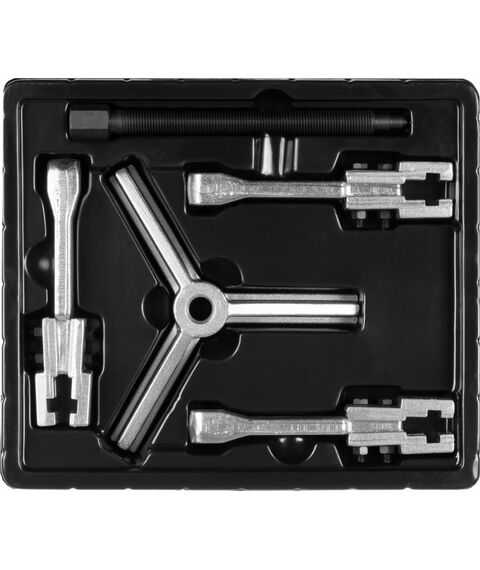 Демонтажный инструмент: Съемник раздвижной 3-захватный Зубр Профессионал 150 мм [43312-180-150] фотографии