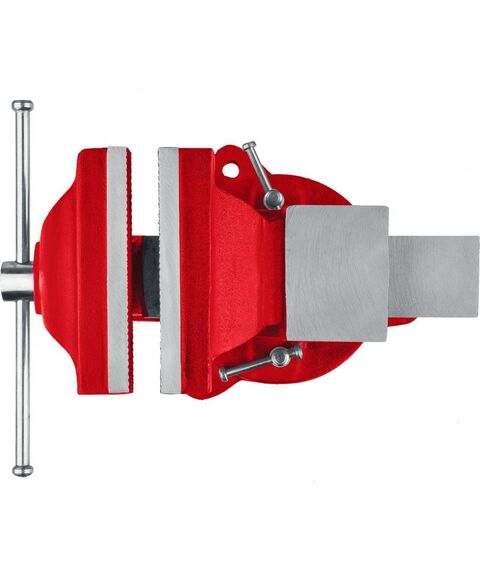 Тиски, струбцины, наковальни, верстаки: Слесарные тиски MIRAX 125 мм [32471-12] фотографии