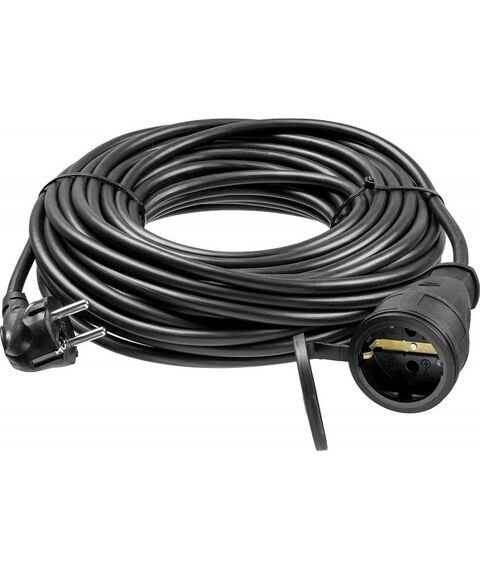 Удлинители электрические: Силовой удлинитель-шнур Зубр Профессионал ПВС 315-Ш ПВС 3х1.5 20 м 3500Вт IP44 [55020-20] фотографии