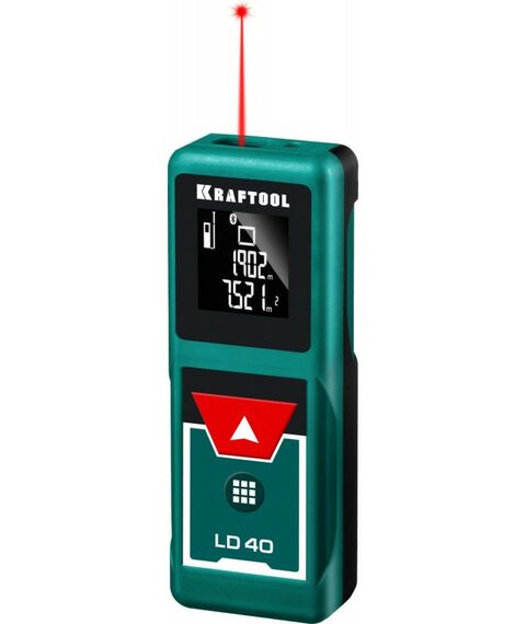 Дальномеры: Профессиональный лазерный дальномер KRAFTOOL LD-40 дальность 5см - 40м, точность 1.5 мм [34763] фотографии
