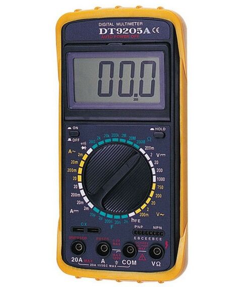 Мультиметр: Мультиметр РЕСАНТА DT9205A фотографии