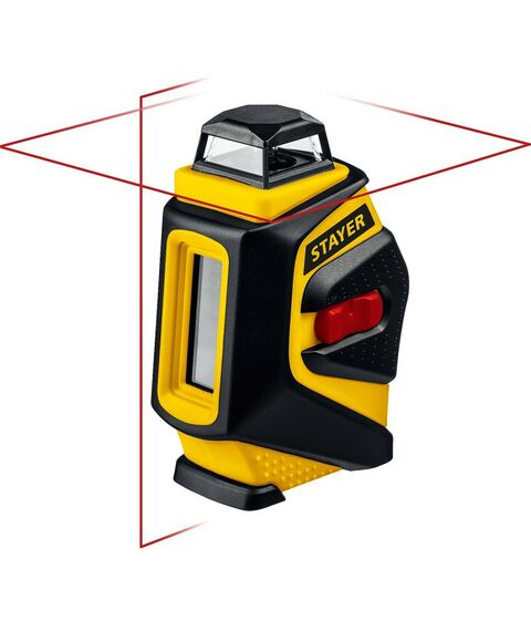 Нивелиры: нивелир лазерный STAYER SL360 крест + 360° [34962] фотографии