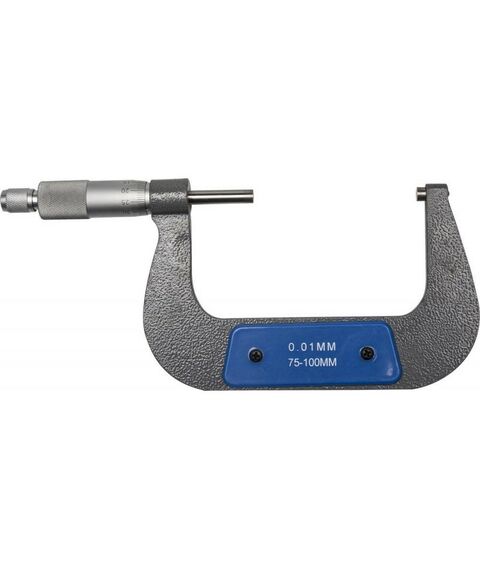 Микрометры: Микрометр Зубр ЭКСПЕРТ МК 100 гладкий механический, диапазон 75-100мм, шаг измерения 0,01мм [34480-100_z01] фотографии