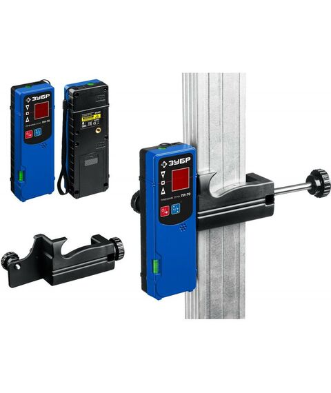 Нивелиры: Приемник для линейного нивелира Зубр ПЛ-70 [34949] фотографии