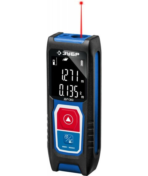 Дальномеры: Лазерный дальномер Зубр Профессионал ДЛ-30 точность 3мм, дальность 30м, класс защиты IP54 [34927] фотографии