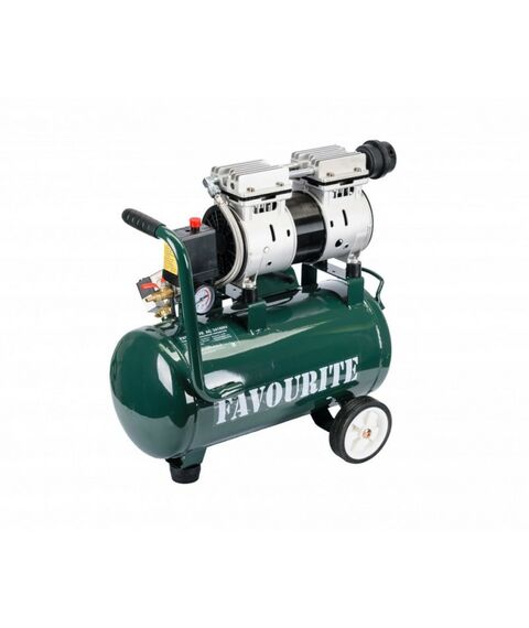 Компрессоры: Компрессор поршневой безмасленный Favourite AC 2416 NV 1600Вт, 24л, 160л/мин фотографии
