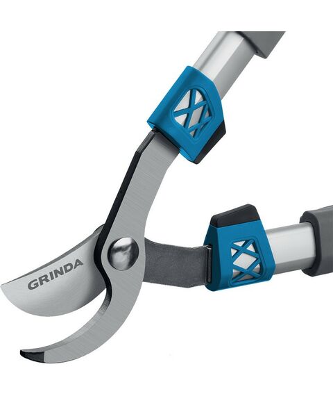 Кусторезы, ножницы, секаторы: Сучкорез с коваными лезвиями GRINDA F-900T плоскостной, телескопический [424510] фотографии