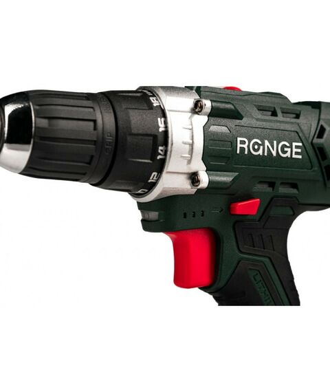 Дрели и шуруповерты: Аккумуляторная дрель RANGE RCD18/2.0-PRO 18В, 2 Li акк. 2.0Ач, 32Н, метал. патрон, кейс фотографии