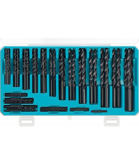 Буры, пики, коронки, сверла: Набор сверл по металлу СИБИН 100шт(1-10мм) быстрорежущая сталь, класс В, пласт.бокс [29610-H100] фотографии