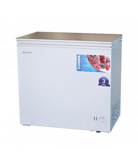 Морозильные камеры: Морозильный ларь WILLMARK CF-250G объем 225л, две корзины, до -24, 902x575x888 мм фотографии
