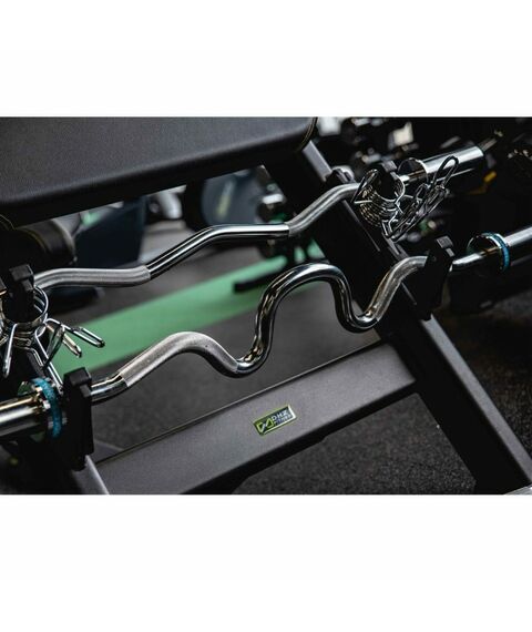 Грифы для штанги:  Гриф для штанги W-образный (до 150 кг, замки-пружины) D50 мм PROFI-FIT фотографии