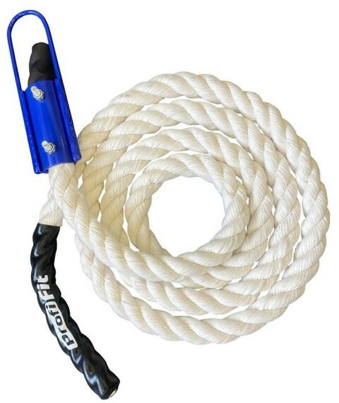 Оборудование для спортивных залов:  Канат для лазания (хб) D40 мм, 10 м PROFI-FIT фотографии