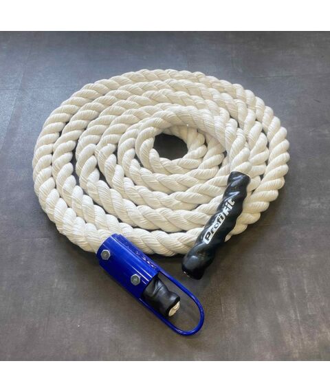 Оборудование для спортивных залов:  Канат для лазания (хб) D40 мм, 10 м PROFI-FIT фотографии