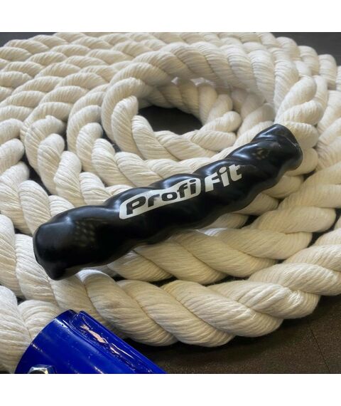 Оборудование для спортивных залов:  Канат для лазания (хб) D40 мм, 7 м PROFI-FIT фотографии