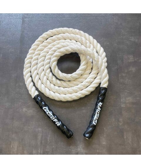 Оборудование для спортивных залов:  Канат для перетягивания (хб) D30 мм, 20 м PROFI-FIT фотографии