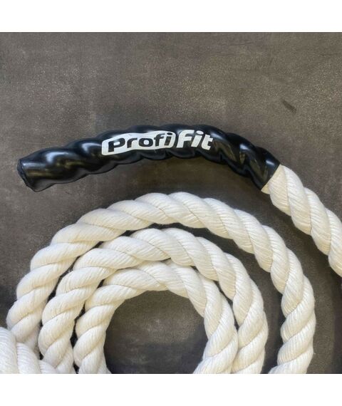 Оборудование для спортивных залов:  Канат для перетягивания (хб) D30 мм, 8 м PROFI-FIT фотографии